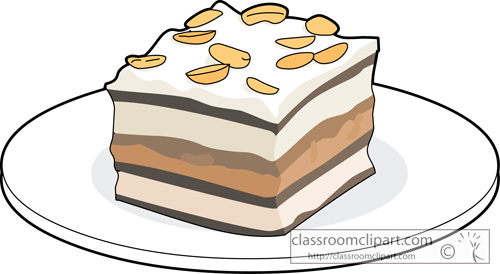 Dessert Clipart   Chocolate Whip Cream Pudding   Classroom Clipart