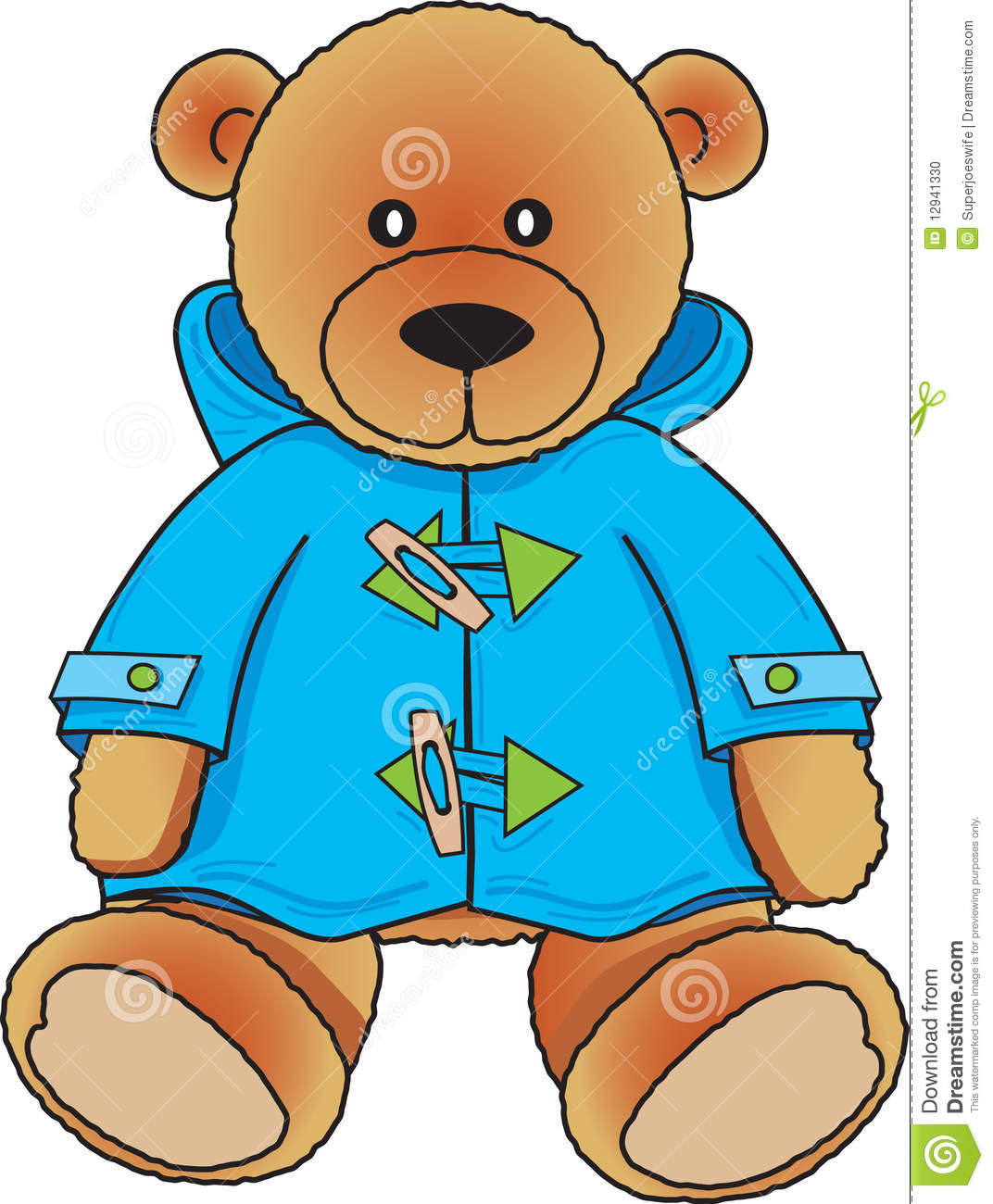 Clip Art Of A Blue Teddy Bear Clipart   Cliparthut   Free Clipart