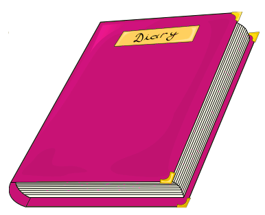 Diary Pink   Http   Www Wpclipart Com Education Books Diary Diary Pink