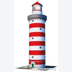 Cartoon Lighthouse   216 Pcs   Lighthouse   Puzzle 3d  By Ravensburger