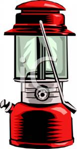 Camping Lantern   Royalty Free Clipart Picture