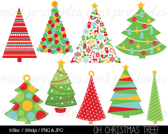 Christmas Clipart Christmas Tree Clip Art Christmas Trees Ornaments