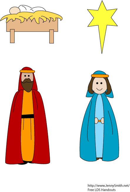 Nativity   Cutouts   Mormon Share   Holidays   Pinterest