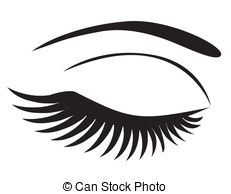 And Stock Art  4899 Eyelashes Illustration And Vector Eps Clipart