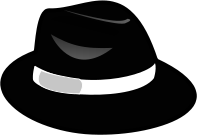 Fedora Black    Clothes Hats Fedora Fedora Black Png Html
