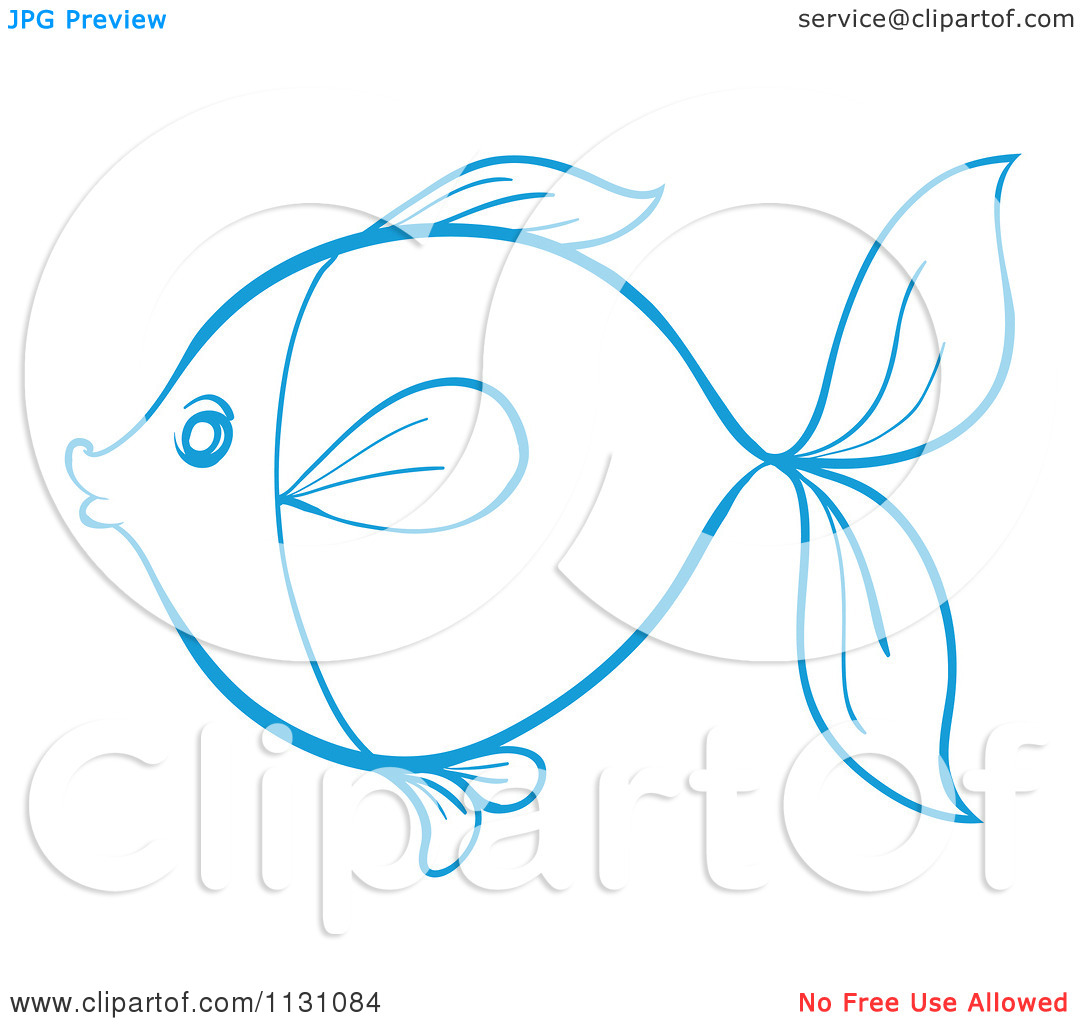 Simple Fish Outline Clip Art   Clipart Panda   Free Clipart Images