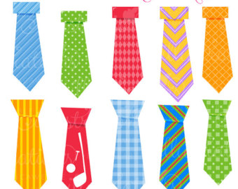 For Dad Cute Digital Clipart   Commercial Use Ok   Tie Clipart Tie