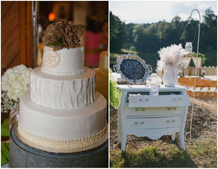 Rustic Wedding Cake Display  Engagement Ideas Country Rustic Weddings