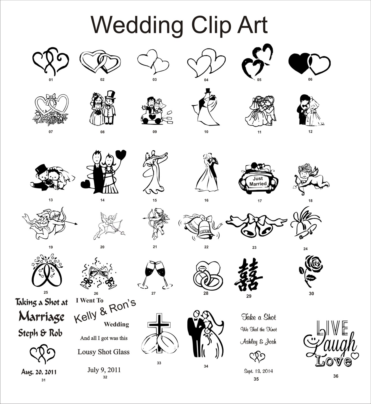 Wedding Reception Clipart   Free Vector Download