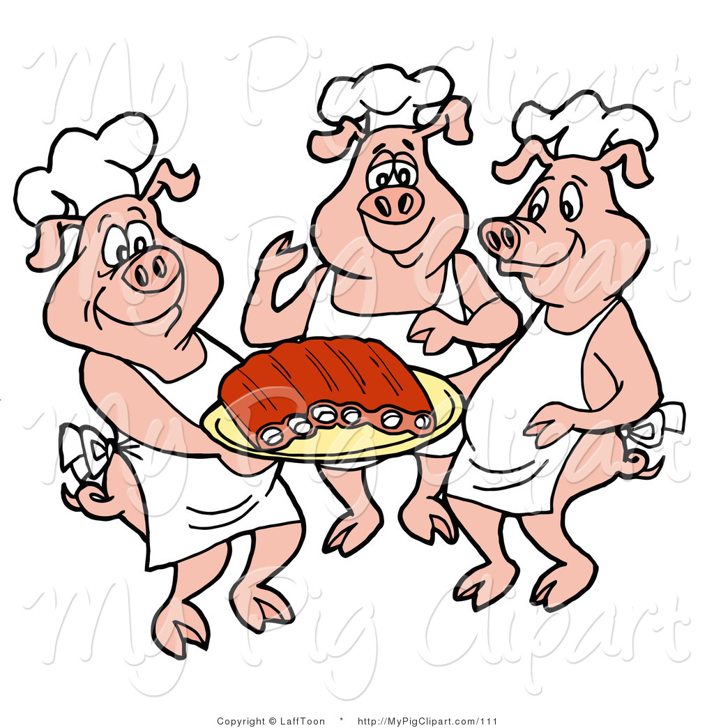 Pig Chef Hat Clipart