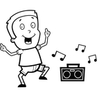 Cartoon Boy Dancing By Cory Thoman   Toon Vectors Eps  4178