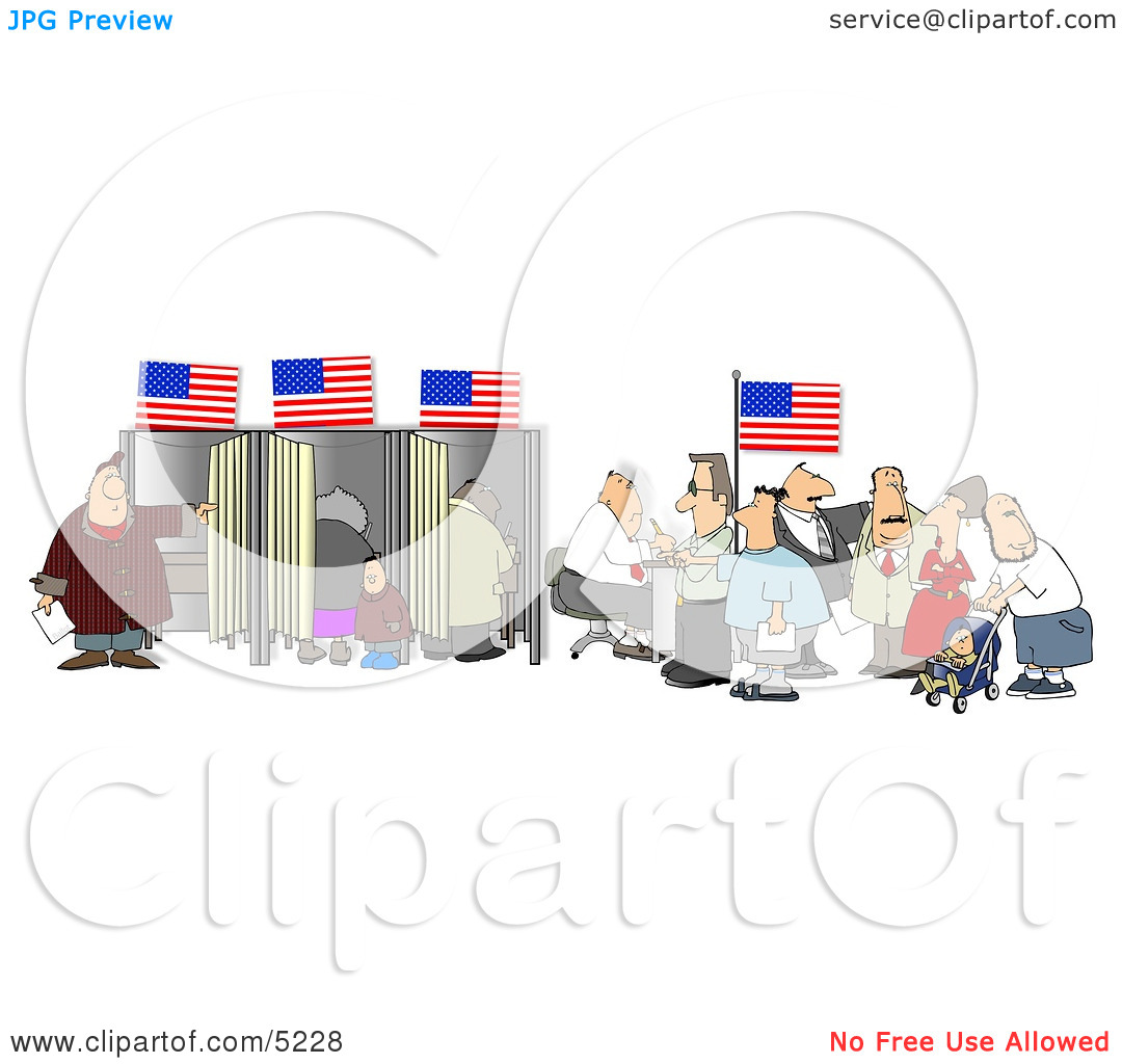 People Voting Clipart