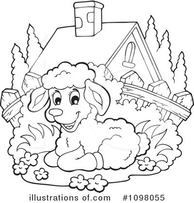 Lamb Clipart  1098055 By Visekart   Royalty Free  Rf  Stock