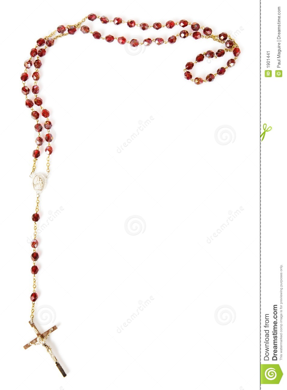 More Similar Stock Images Of   Rosary Beads Isolated On White