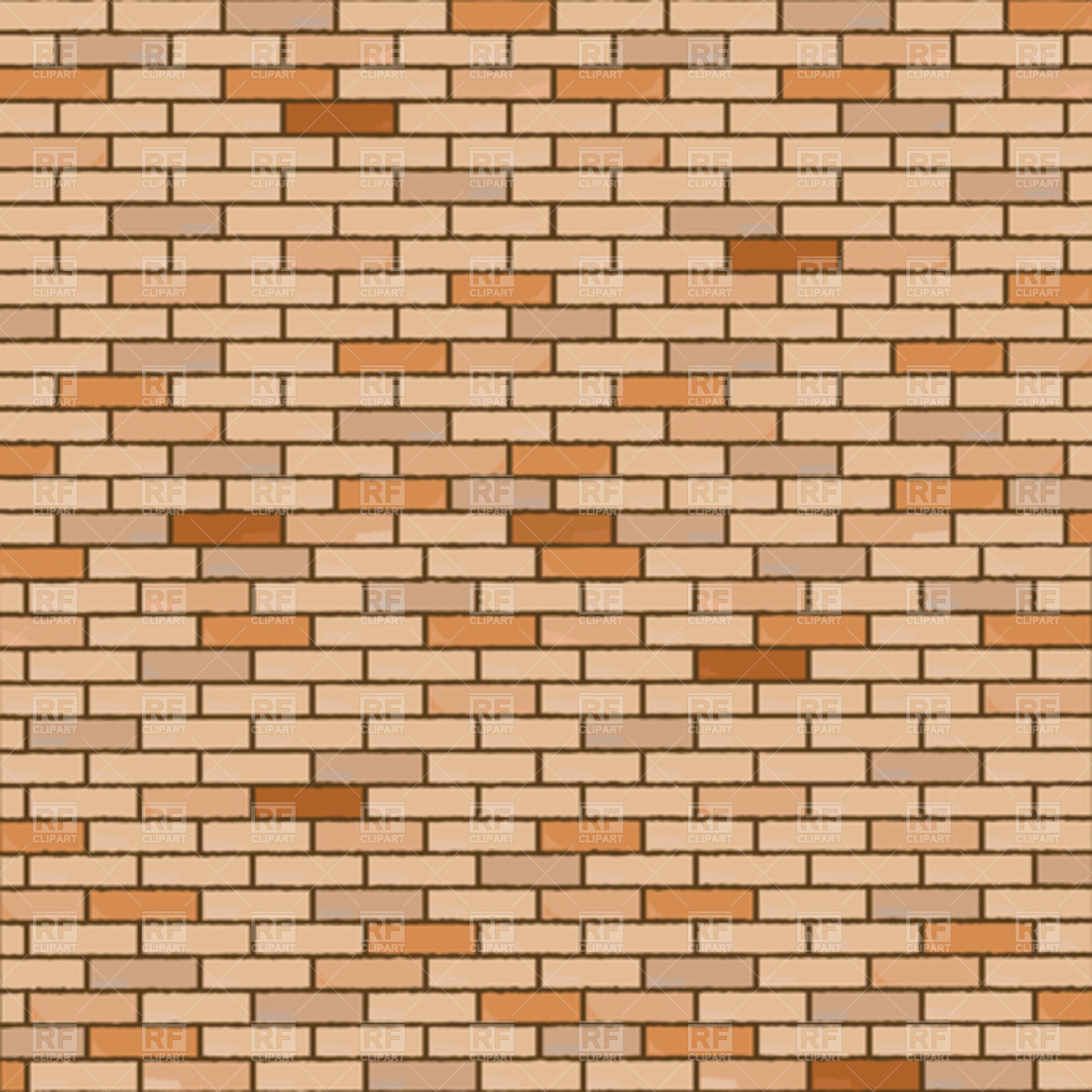 Wall Made Of Bricks Download Royalty Free Vector Clipart  Eps