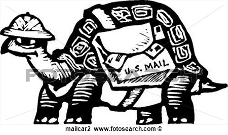 Mail Carrier 2 Mailcar2 Art Parts Photograph Royalty Free Clipart