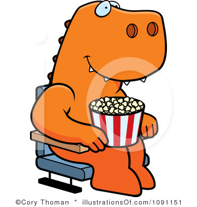 Watching Movies Clipart Royalty Free Movies Clipart Illustration
