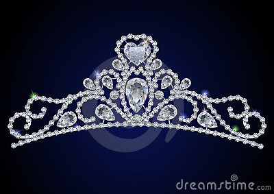 Diamond Tiara Royalty Free Stock Photos   Image  14410208