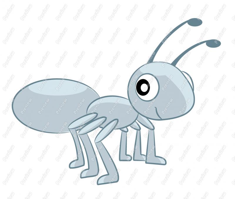Ant Character Clip Art 663 Formats Included With This Ant