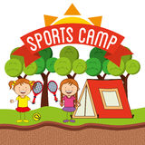 Sports Camp Royalty Free Stock Image