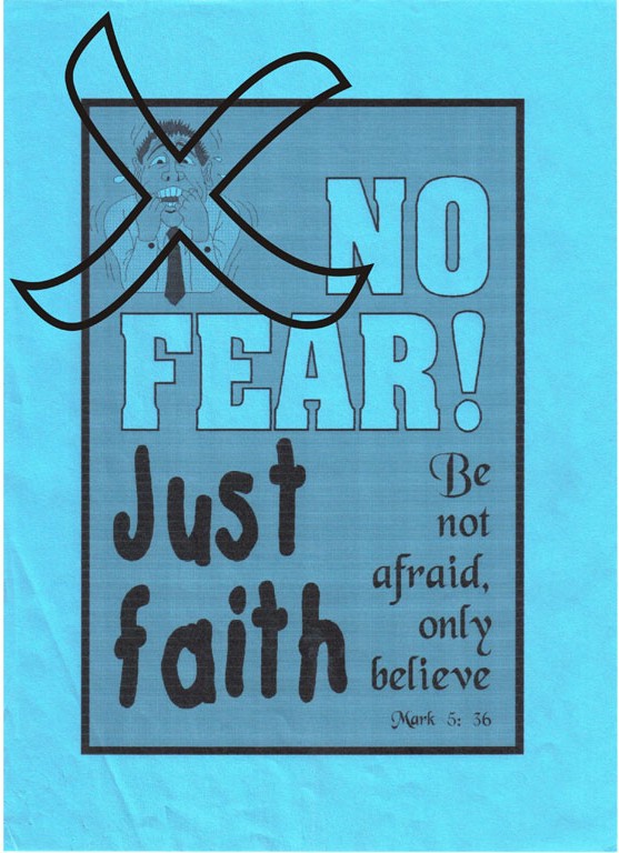 No Fear  Just Faith   Free Clip Art For Christians