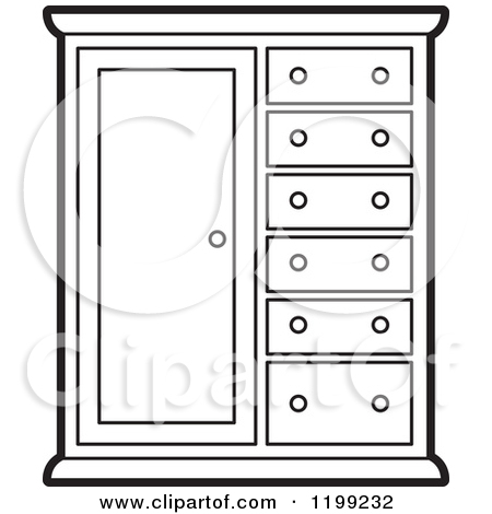 Royalty Free  Rf  Cabinet Clipart   Illustrations  2