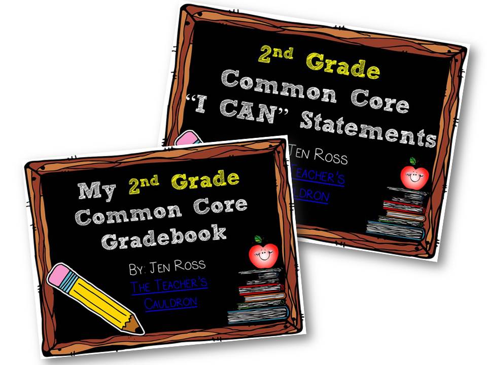 Gradebook Clipart Common Core Gradebooks And