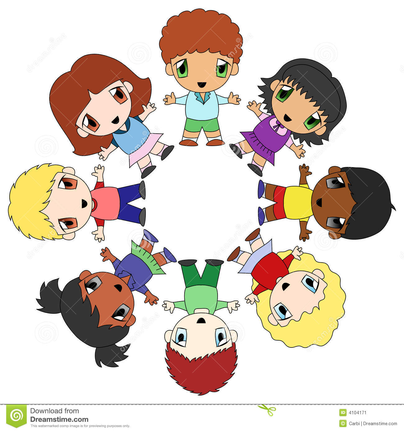 Kids In A Circle Clipart Images   Pictures   Becuo