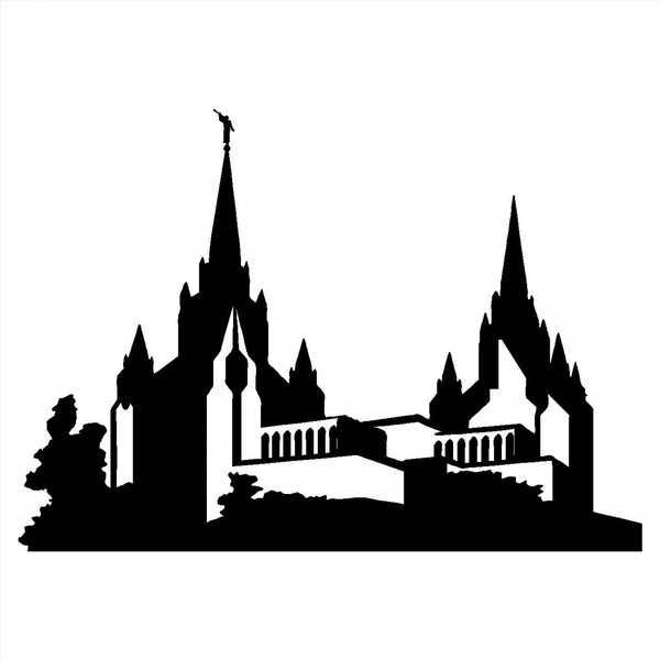 Lds Temple   San Diego Temple   Wall Decals   Vinyl Wall Art