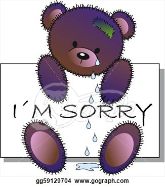 Apology Clipart I M Sorry   Royalty Free Clip
