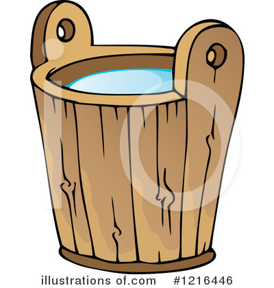 Royalty Free  Rf  Water Bucket Clipart Illustration By Visekart