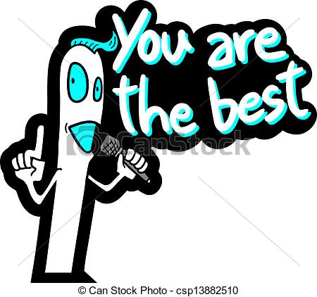 You Are The Best Clipart Vector   You Are The Best