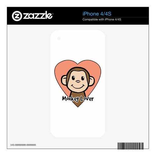 4s Clipart Cute Cartoon Clip Art Smile Monkey Love In Heart Iphone 4s