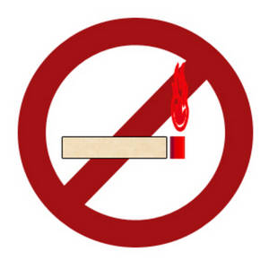 Free Clipart Image Of A No Smoking Sign  This Universal Symbol