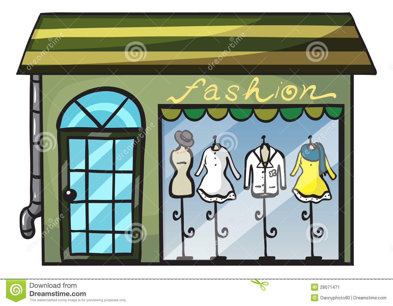 Clothing Store Stock Image   Image  28071471