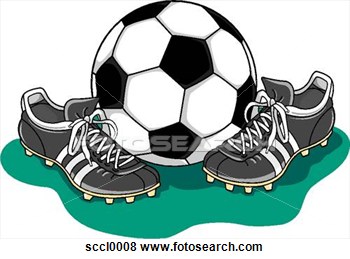 Clip Art   Soccer Ball   Shoes  Fotosearch   Search Clipart