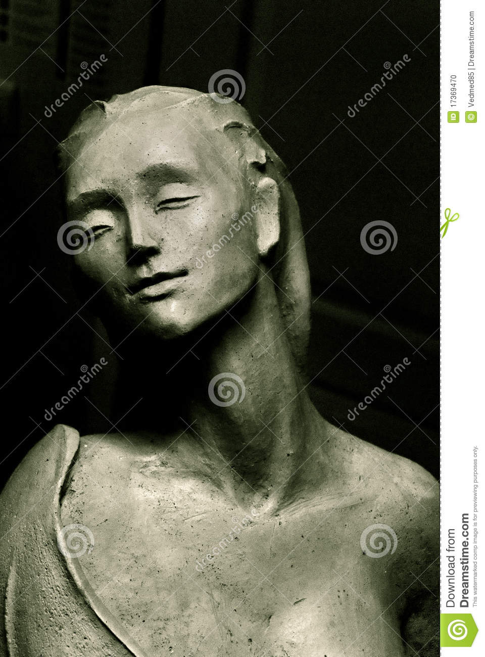 Sculpture Of Women Stock Photo   Image  17369470