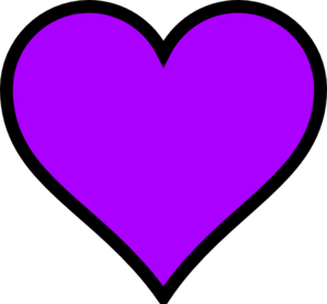 280 Purple Heart Clip Art At Clker Com   Vector Clip Art Online