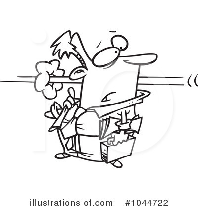 Royalty Free  Rf  Businessman Clipart Illustration By Ron Leishman