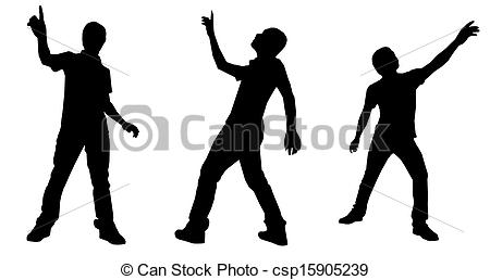 Of Silhouetts Person Body Language Csp15905239   Search Clipart