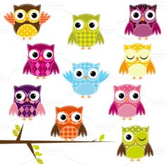 Pink Pueblo Owls On Pinterest   Owl Clip Art Owls And Baby Girl Owl