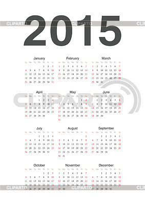 2015 Calendar Year