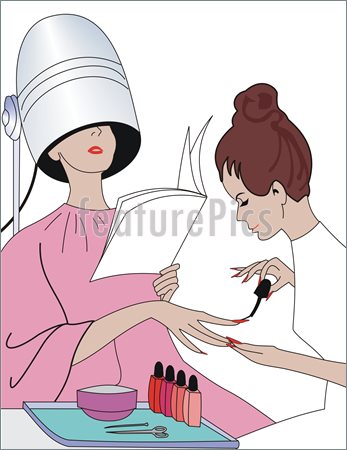 Manicure Illustration  Clip Art To Download At Featurepics Com