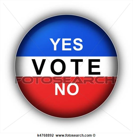 Vote Yes Clipart Clip Art   Yes Vote No