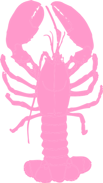 Pink Lobster Clip Art At Clker Com   Vector Clip Art Online Royalty