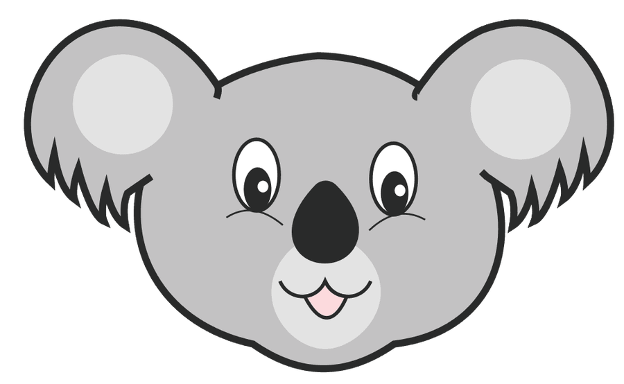 Bear Clipart   Bear Cute Fave Head Koala Koala Bear   Pro Clip