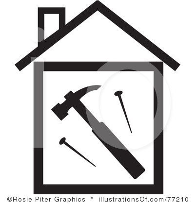 House Construction Clipart Royalty Free House Clipart Illustration