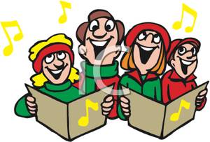 Group Singing Clipart