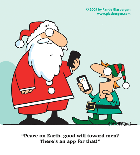 Christmas Cartoons  Elf Elves Santa Santa Claus Phone App Iphone