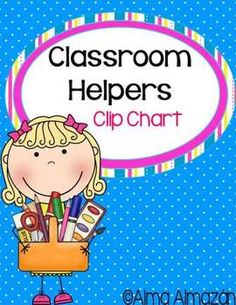 Very Cute Clip Art For Classroom Helpers   Click The Picture To Check